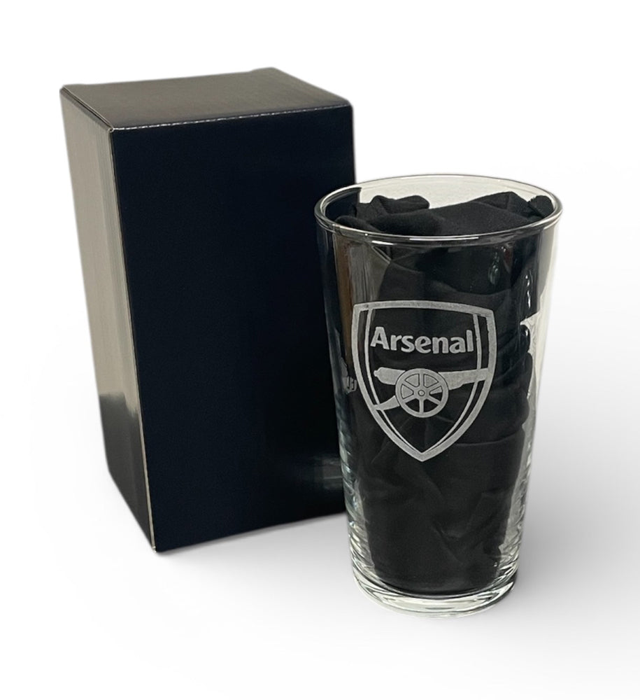 The Football Pint Glass