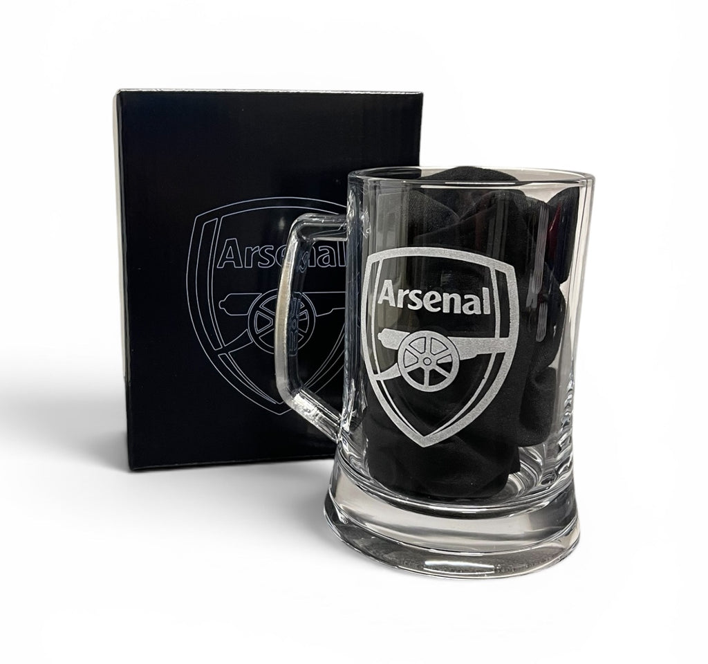 Arsenal FC beer glass