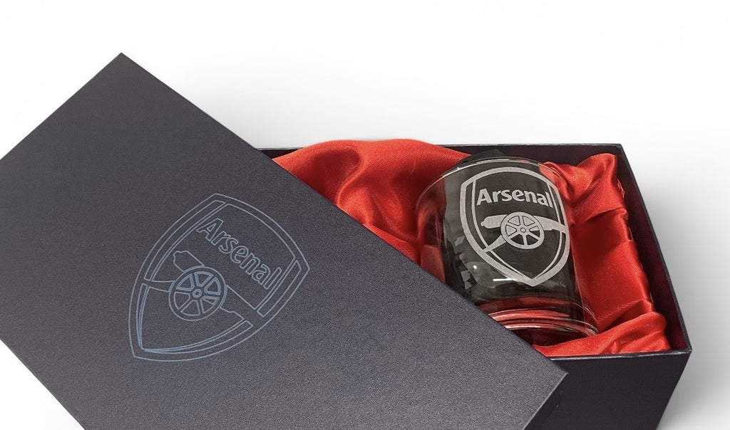 Arsenal FC Twin Whisky Glasses