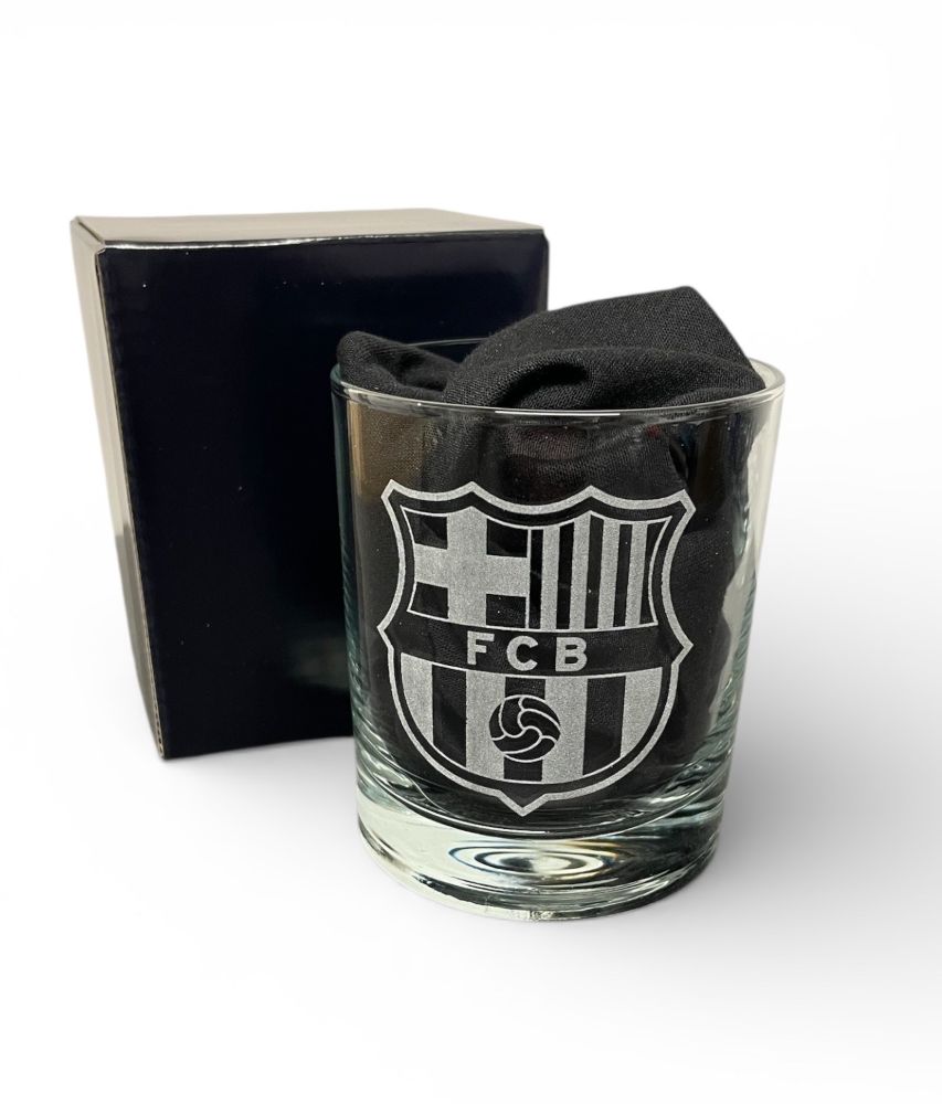 Barcelona FC whisky glasses