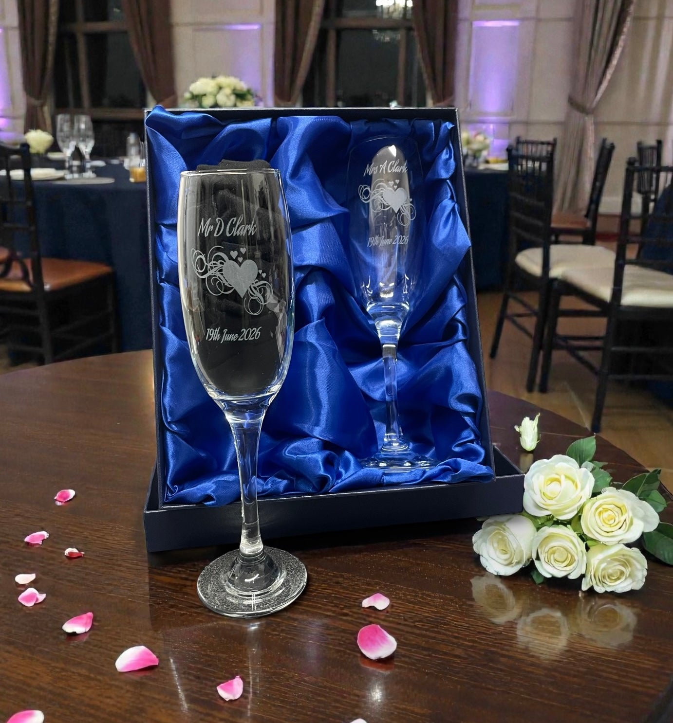 Wedding Champagne Glasses - Gifts