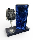 Single Wine Glass in Presentation Box with various Football Club Badges.