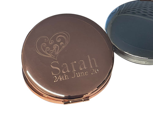 Compact Bridesmaid Mirror