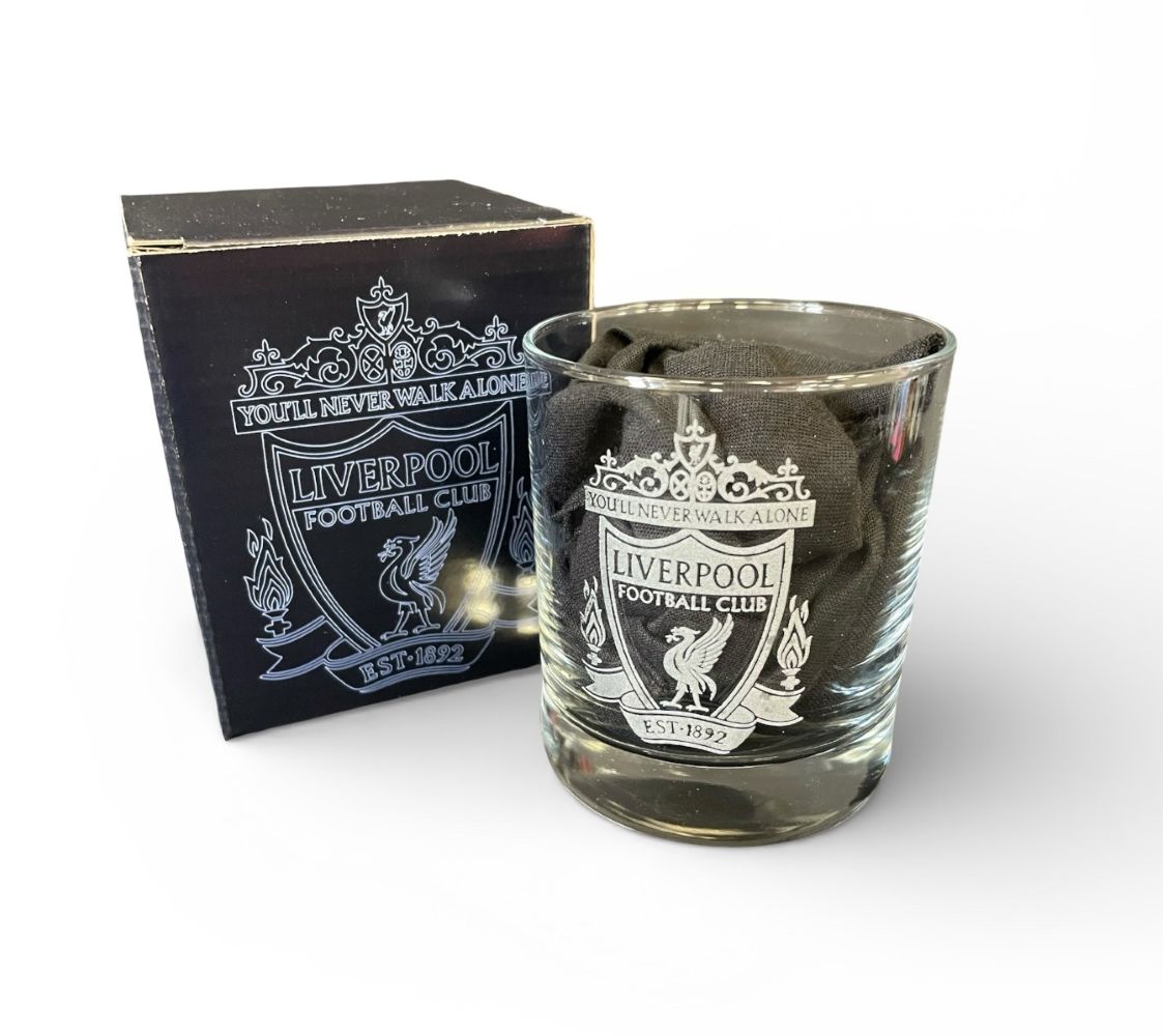 Liverpool FC whisky glass gifts