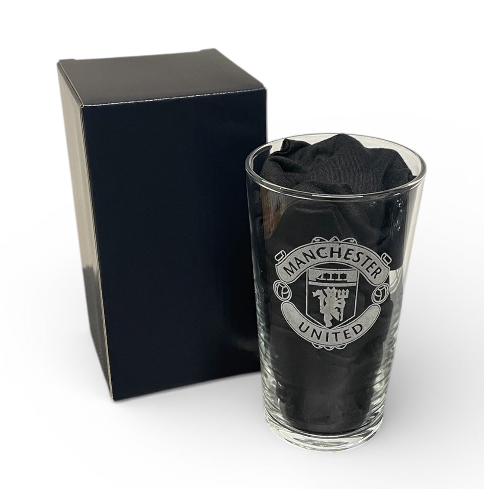 The Football Pint Glass