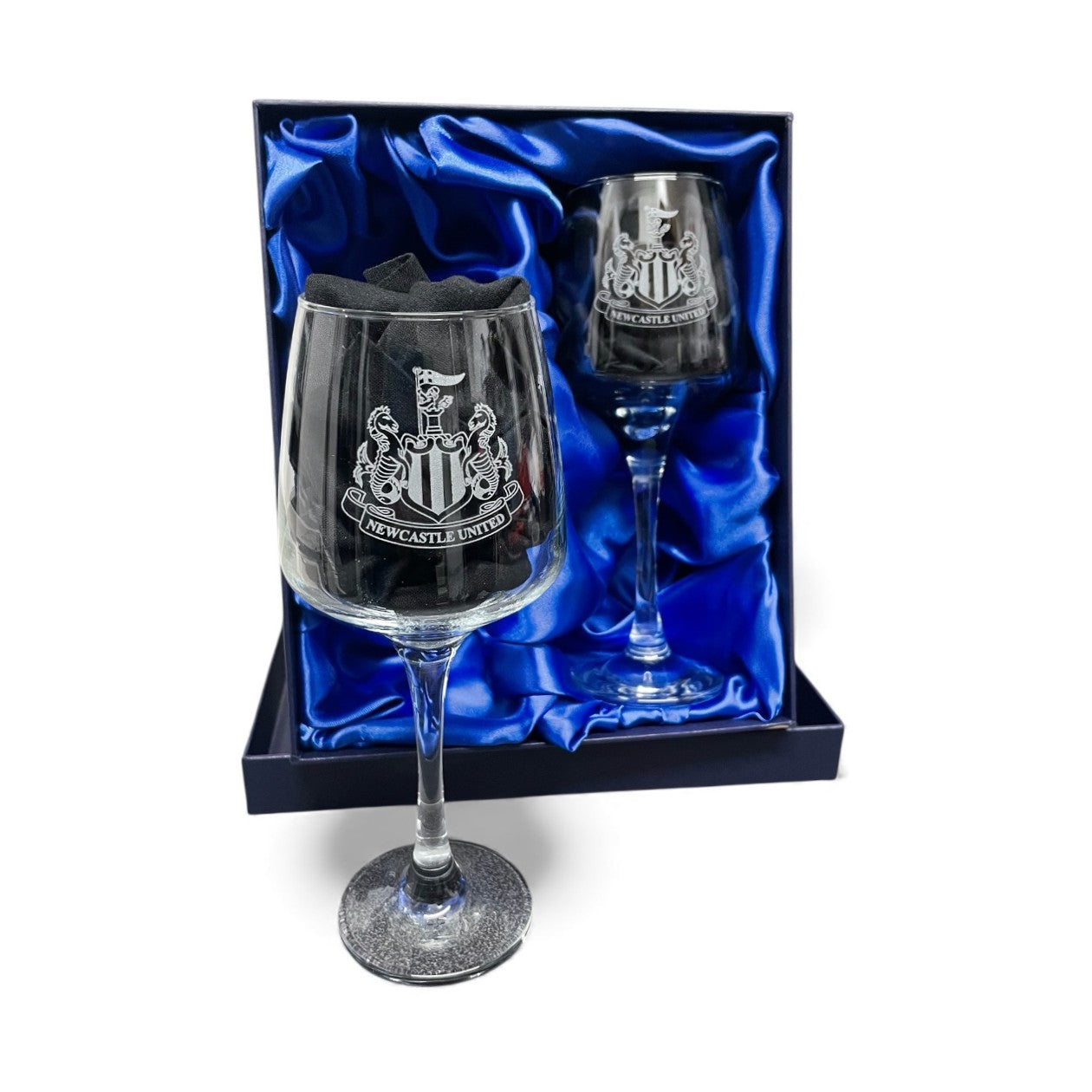 Presentation Boxed Set of Football Club Wine Glasses