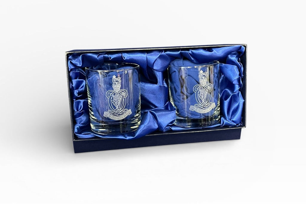 Army Twin Whisky Glasses