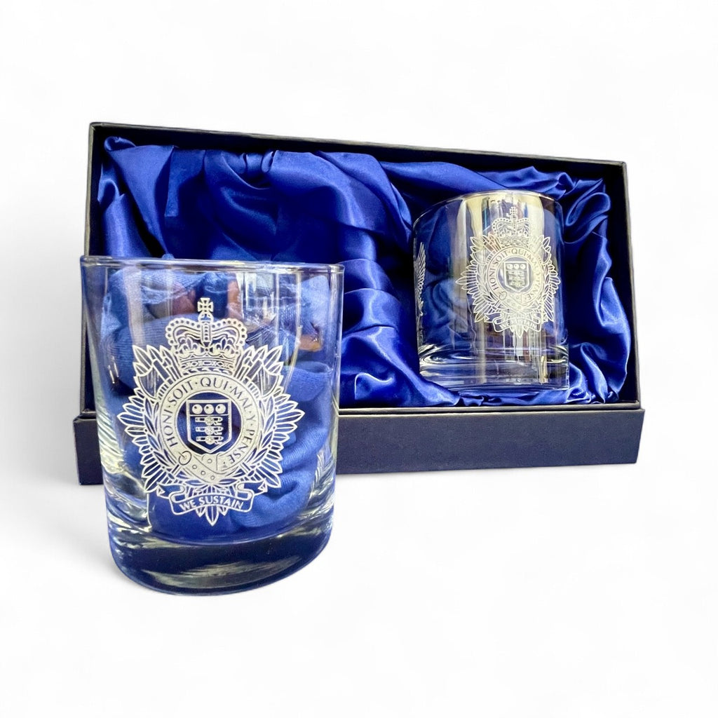 Army Twin Whisky Glasses