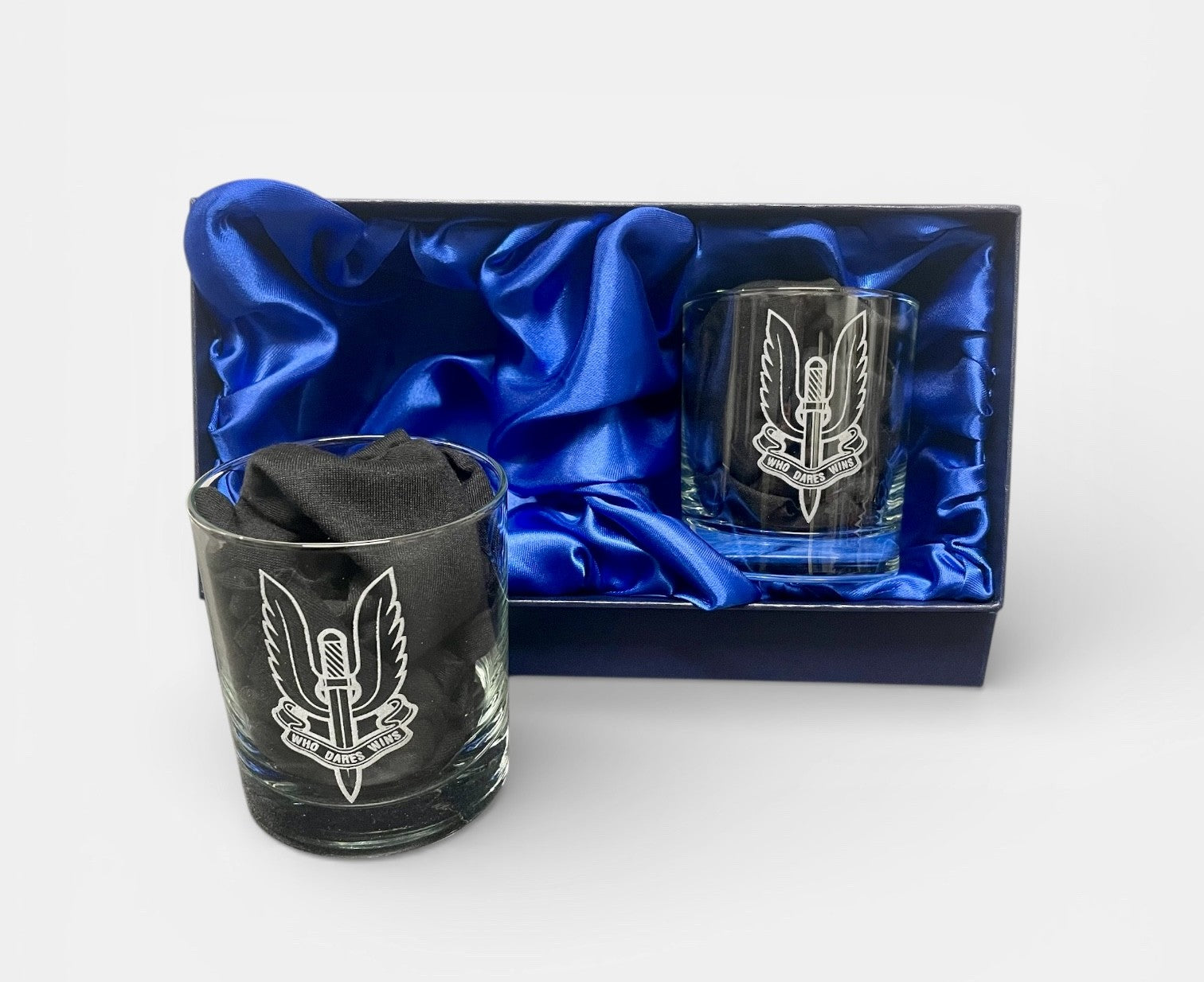 Army Twin Whisky Glasses