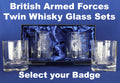 Army Twin Whisky Glasses