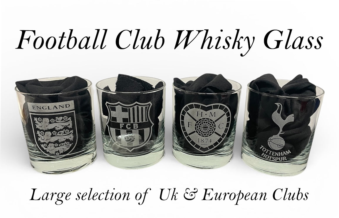 The Football Whisky Glass